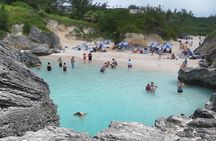 Crystal Caves, Hamilton Shopping and Beach Tour