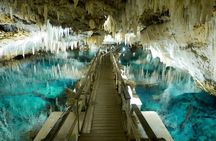 Crystal Caves, Hamilton Shopping and Beach Tour