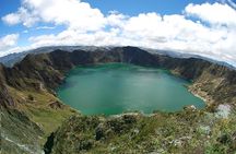 Private Quilotoa Lagoon and Toachi Canyon Including Local Family Visit