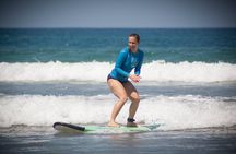 Private Surfing Lesson in Playa Grande for beginners and intermediates
