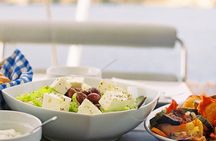 Luxury Catamaran Cruise from Athens with Traditional Greek Meal and BBQ