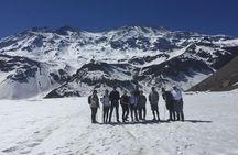Volcano Snow Hike 4k in Cajón del Maipo from Santiago Private Tour