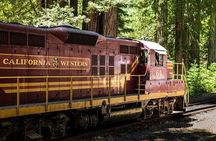 Skunk Train: Wolf Tree Turn from Willits