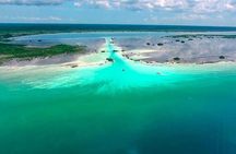 The 7 Colors Of Beauty Lagoon, Bacalar Experience from Tulum City