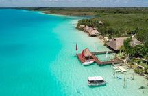 The 7 Colors Of Beauty Lagoon, Bacalar Experience from Tulum City