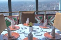 Dinner at the Revolving Bellini Restaurant in Mexico City