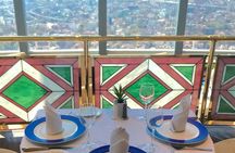 Dinner at the Revolving Bellini Restaurant in Mexico City