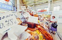 Snacks and bites in Vilnius local market