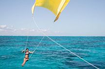 Isla Mujeres adventure by Catamaran. Snorkel, open bar and lunch