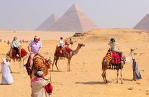 PRIVATE Half day tour to the Pyramids of Giza with Horse or Camel Riding