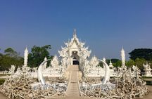 CHIANG MAI-CHIANG RAI: White+Blue Temple+Baan Dam+Golden Triangle