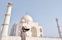 Private! Same Day Taj Mahal Trip By Car From Delhi