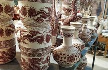 Silk Making & Ceramics Producing Villages Private Tour Full Day