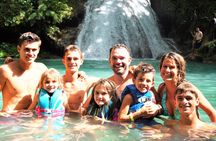 Blue Hole, Secret Falls, and Dunn's River Falls Combo Day-Trip 
