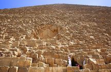 Giza Pyramids, Sphinx, Sakkara Pyramid with Camel ride & Shopping