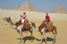 visit the pyramids of Giza + the necropolis of Saqqara + the Memphis site.