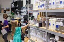 3D Printer Factory Tour plus 2 ft Tall Rocket!
