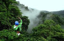 Arenal 12 Zipline Cables Experience Fly over La Fortuna Waterfall