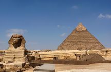 Cairo Layover tour to Giza Pyramids Egyptian Museum and Khan Khalili Bazaar