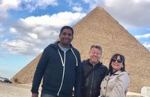 Day Tour To Giza Pyramids and Old Cairo and Cave Church And Khan Elkhalily