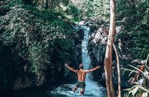 Jumping Sliding at Aling- aling Waterfall - Wanagiri Hidden Hill - Handara Gate 