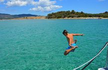 Blue Lagoon-Vourvourou Lunch Cruise from Ouranoupolis