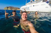 Luxury Small-Group Catamaran Cruise with BBQ, Open bar & Transfer