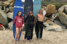 Santa Barbara Surf Lessons with yoga add on - surf and yoga