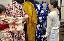 Exclusive private Yukata dressing workshop