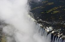 Scenic Helicopter Ride above the falls (window view)