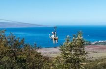 Maui 8 line Zipline Adventure: Soar above valleys & Island views