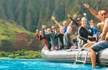 Half-Day Raft and Snorkel Adventure to Na Pali