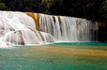 Palenque Archaelogical Site, Agua Azul and Misolha Waterfalls Combo Tour
