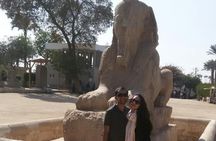 8-Hour Private Guided Tour to Giza Pyramids Memphis and Saqqara from Cairo