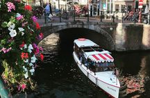 Private canal cruise on small historic boat 