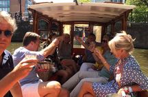 Private canal cruise on small historic boat 
