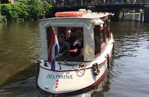 Private canal cruise on small historic boat 