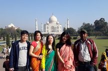 Taj Mahal & Agra Fort Group Tour From Delhi