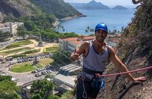 Rock climbing lesson for beginners