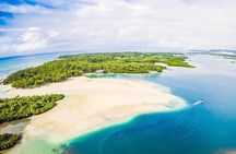 Marvelous Ile aux Cerf island: Speed Boat, Parasailing, Lunch & GRSE waterfall