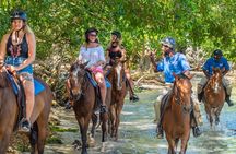ATV, Horse Ride, Zipline, Falls Climb with Lunch from Montego Bay