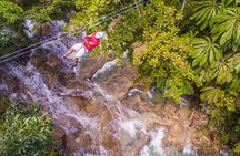 ATV, Horseback Ride, Zipline, Falls Climb + Lunch from Ocho Rios