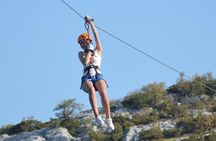 Split Zipline Adventure with Optional Transfer
