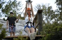 Split Zipline Adventure with Optional Transfer