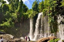 Explore 1000 Lingas Carving & Waterfall Phnom Kulen Private Experience 