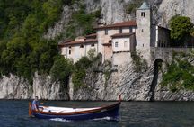 Slow boat tour for small groups with appetizer on Lake Maggiore
