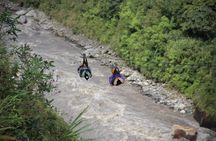 Canopies | Zipline | 1300m Roundtrip | over a waterfall
