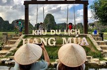 Ninh Binh Daily Tour: Hoa Lu -Mua Cave -Tam Coc- Bike-Swimming with Sunset Party