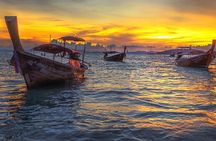 Snorkeling and Sunset to Krabi 7 Islands by Longtail Boat + Buffet BBQ Dinner