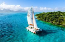 Spectacular Catamaran trip to Ile Aux Cerf with Lunch & Transfer 